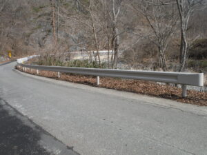 一般国道340 号猿走地区ほか県単交通安全施設整備（防護柵）工事